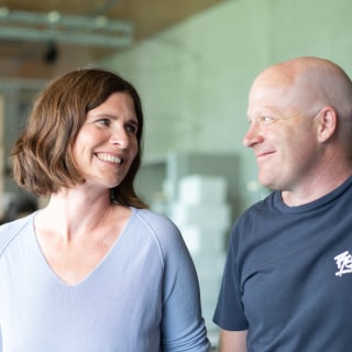 Gerhard und Edda Kasal freuen sich darauf das Projekt Hausbau miteinander anzugehen. 