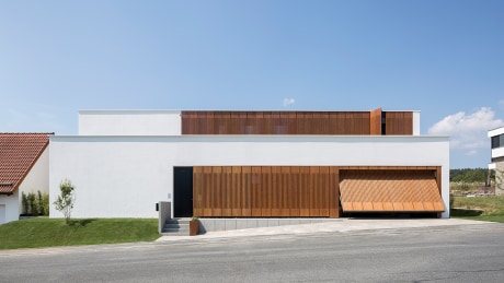 Haus Holzfassade modern