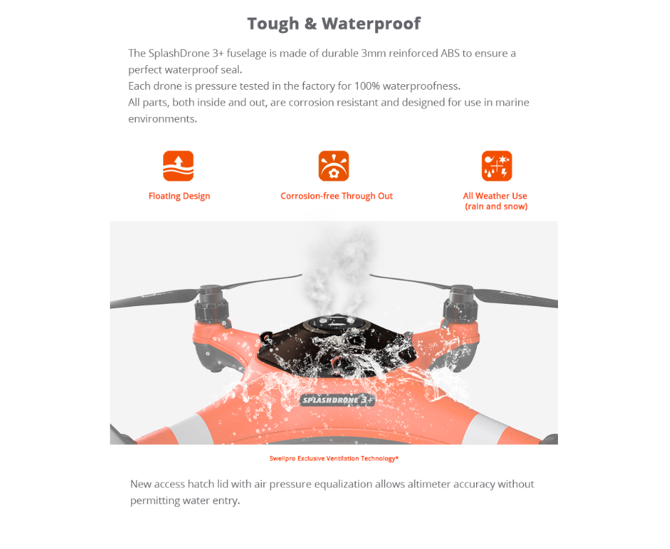 Splash drone 3+