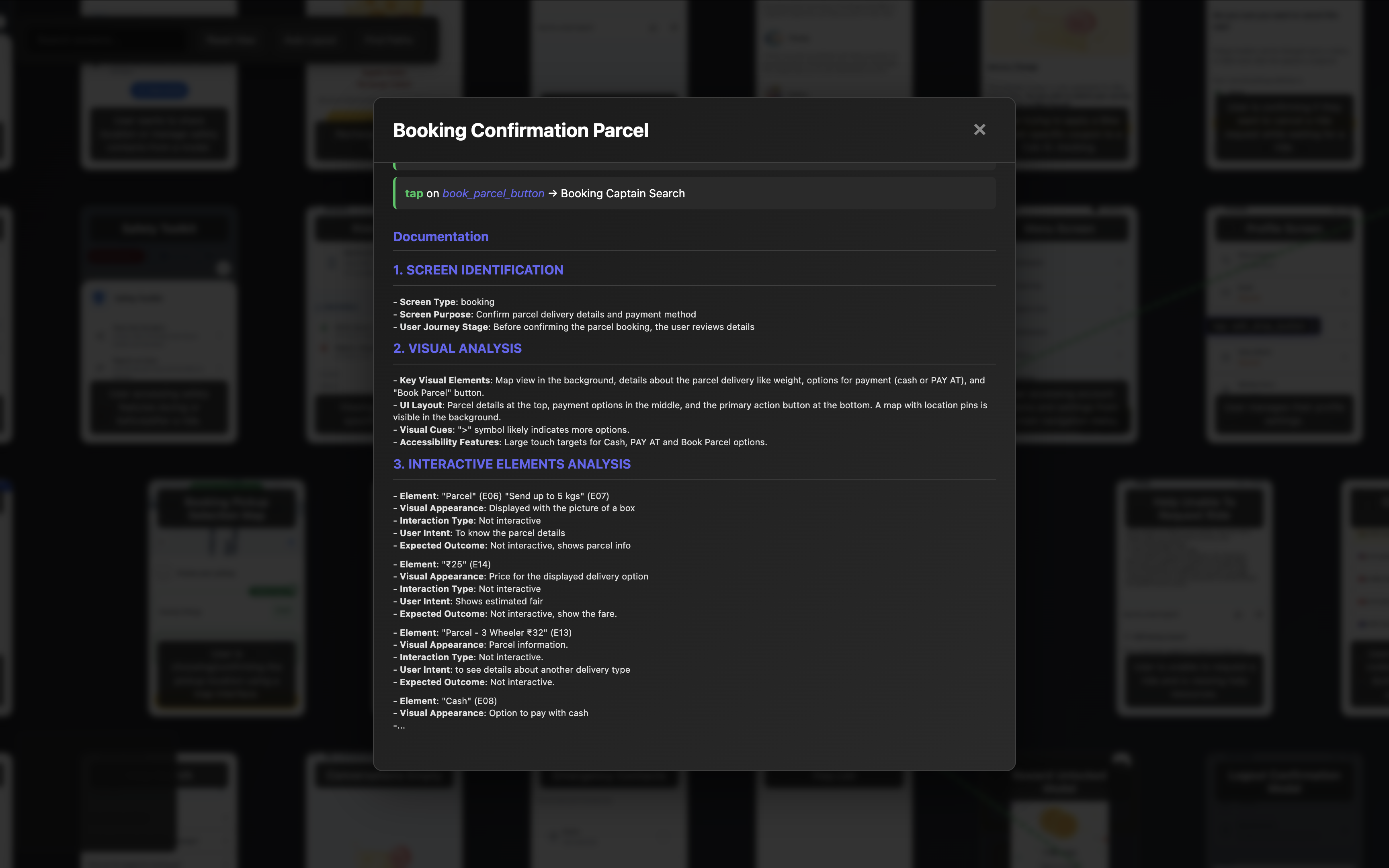 Screen Description