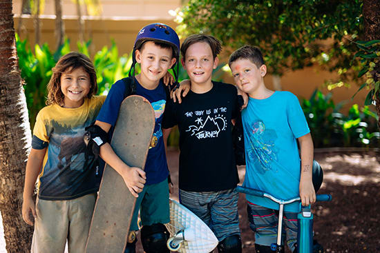 Skateboarding at Journey School