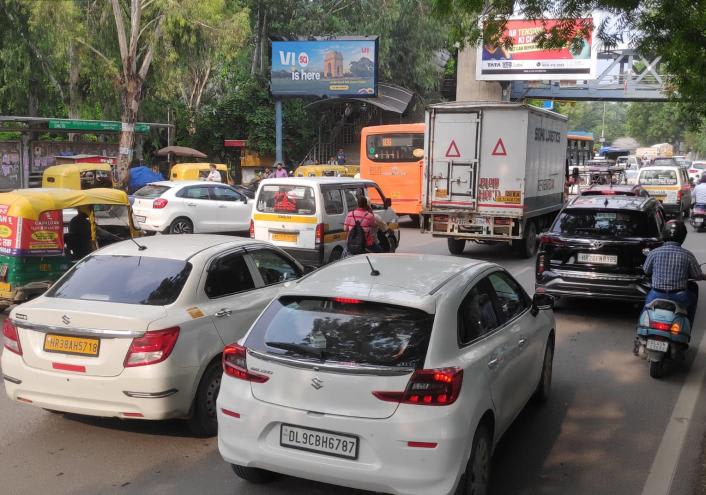 Unipole at Janakpuri Distt. Center, Janakpuri towards Raja Garden, New Delhi photo 1