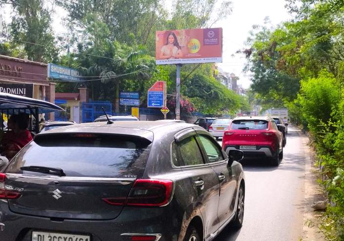 Unipole at Jwala Heri Nr Subham Enclave, Jwala Heri towards Janakpuri Dist. Centre, New Delhi photo 1
