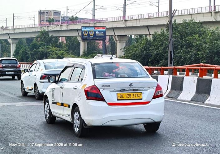 Unipole at Ring Road Mayapuri Flyover, Punjabi Bagh towards Dhaula Kuan, New Delhi - Position 1 photo 1