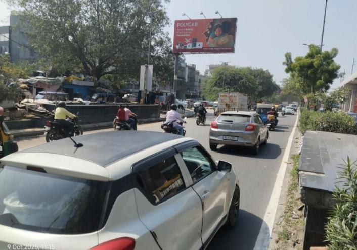 Unipole at Saraswati Vihar Nr Shiva Market, Madhuban Chowk towards Janakpuri, New Delhi photo 1
