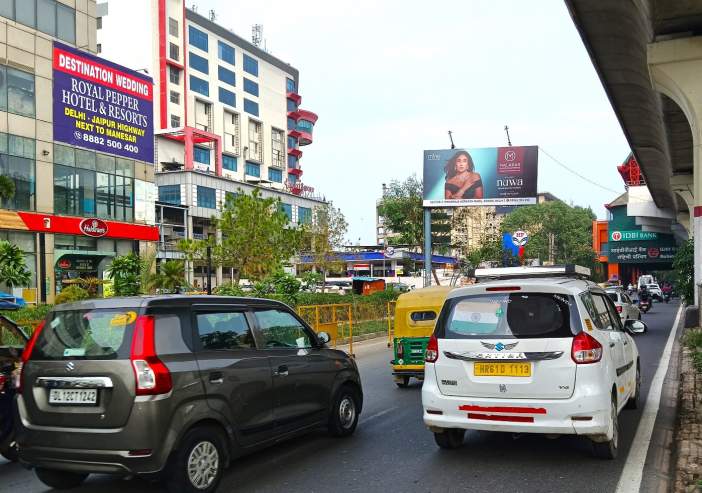 Unipole at Rohini West Metro Station, Rithala Metro Station towards Madhuban Chowk, New Delhi photo 1
