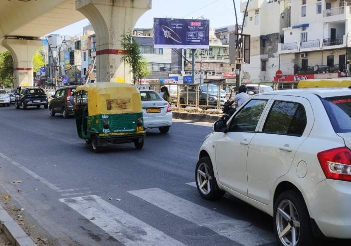 Unipole at After Rohini East Metro Station-6, Rithala towards Madhuban Chowk, New Delhi photo 1