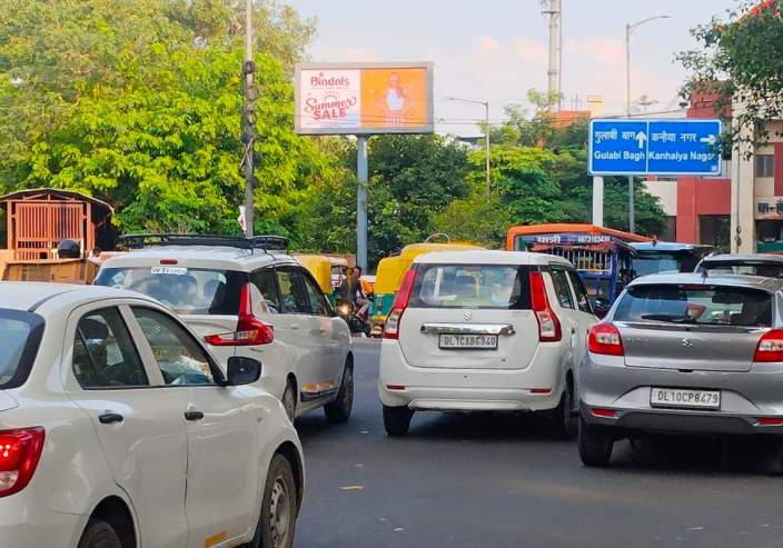 Unipole at Kanhaiya Nagar Metro Station, Keshav Puram towards Shastri Nagar, New Delhi photo 1