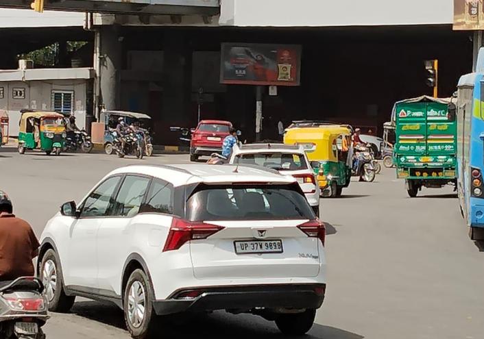 Unipole at Inderlok Metro Station-1, Karol Bagh towards NSP, New Delhi photo 1