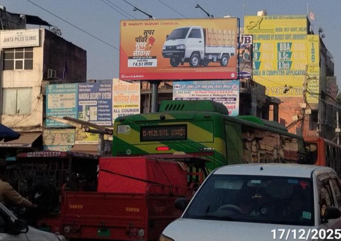 Unipole at Narela Main Market, Narela towards Gt Road, New Delhi photo 1