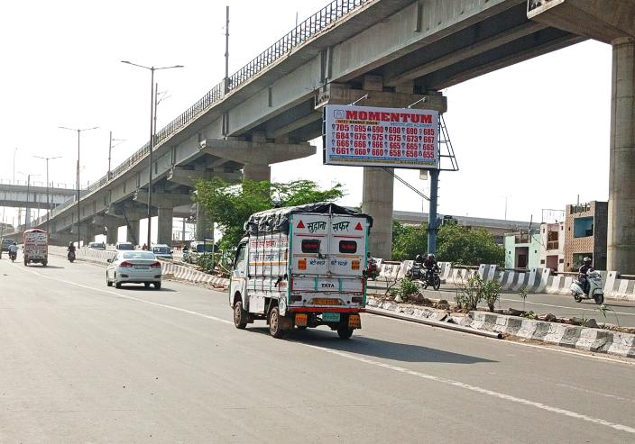 Unipole at On Bhanjanpura Flyover-3a, Yamuna Vihar towards Signature Bridge, New Delhi photo 1