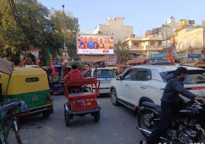 LED Screen at Krishna Nagar Market, Geeta Colony Market towards Shahdara, New Delhi photo 1