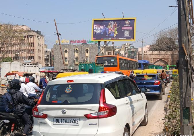 Unipole at Asaf Ali Road- Nr Turkman Gate, Ramleela Maidan towards Delhi Gate, New Delhi photo 1