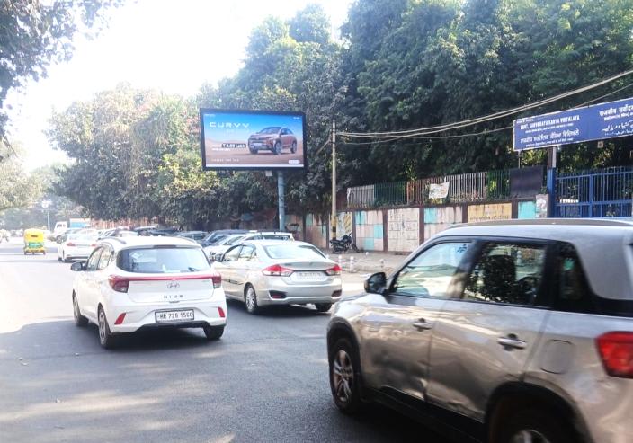 Unipole at Asaf Ali Road- Nr Govt School, Ramleela Maidan towards Delhi Gate, New Delhi photo 1