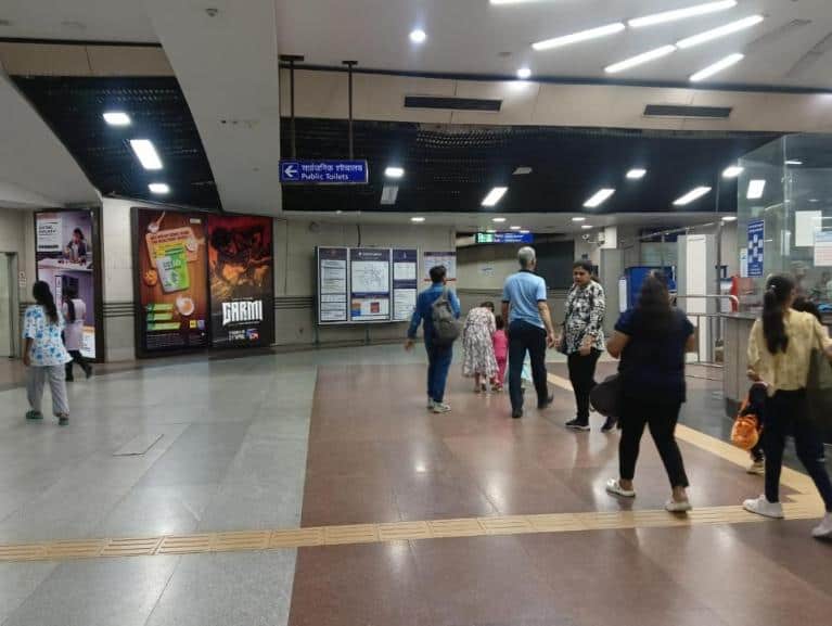 Metro Panel at Jor Bagh, Jor Bagh Metro Station Ticket Counter - Gate No 1 & 3, New Delhi - Position 2 photo 1