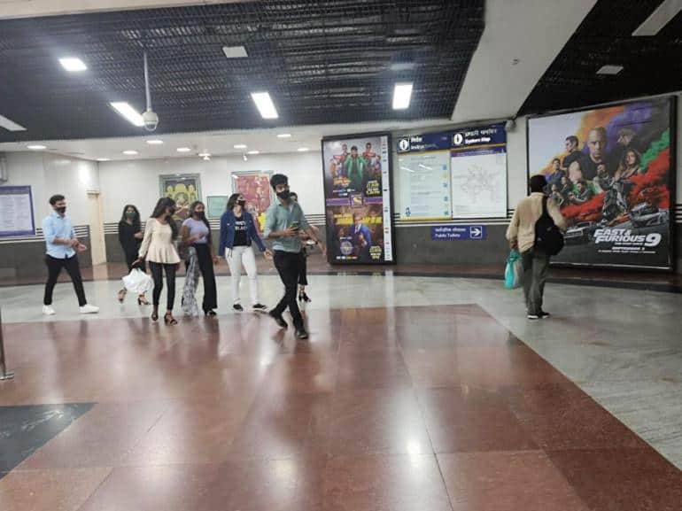 Metro Panel at Lok Kalyan Marg, Race Course Metro Station Ticket Counter - Gate No.2, New Delhi - Position 3 photo 1