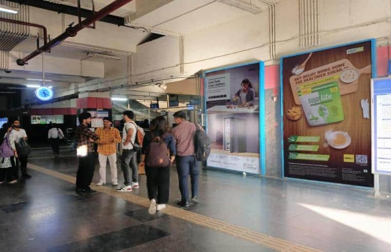 Metro Panel at Durgabai Deshmukh South Campus, Entry/exit, New Delhi - Position 1 photo 1