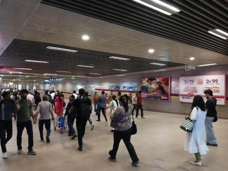 Metro Panel at Hauz Khas, Gate No 1 Entry/exit, New Delhi - Position 1 photo 1