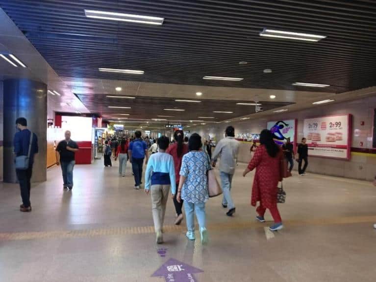 Metro Panel at Hauz Khas, Gate No 1 Entry/exit, New Delhi - Position 2 photo 1
