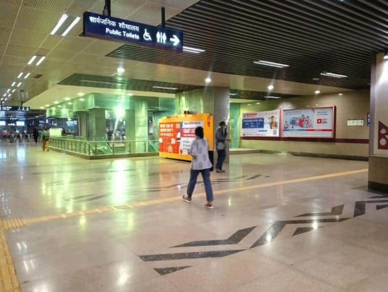 Metro Panel at Vasant Vihar, Entry/exit, New Delhi - Position 2 photo 1