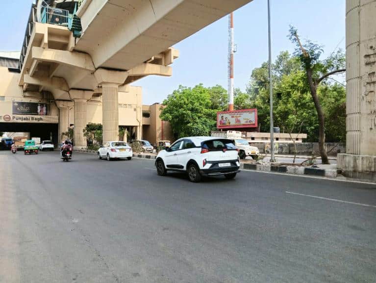 Metro Panel at Punjabi Bagh, Ashok Park towards Shivaji Park, New Delhi photo 1