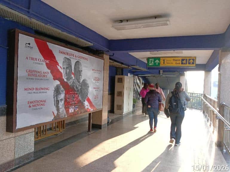 Metro Panel at Preet Vihar, Preet Vihar Metro Stationentry/exit, New Delhi photo 1