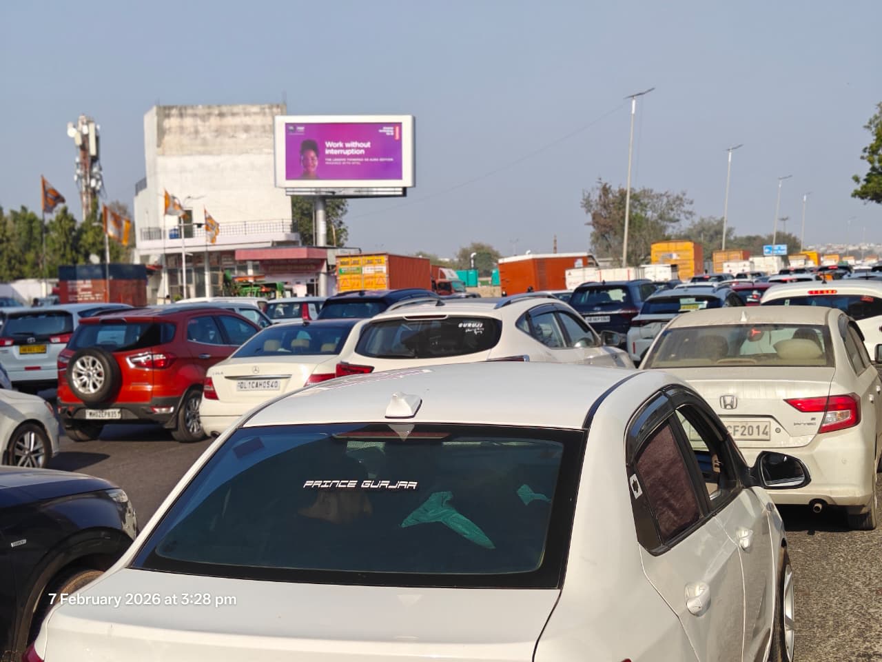 Unipole at Nh8, Gurgaon Toll towards Airport/dhaula Kuan, Gurugram photo 1