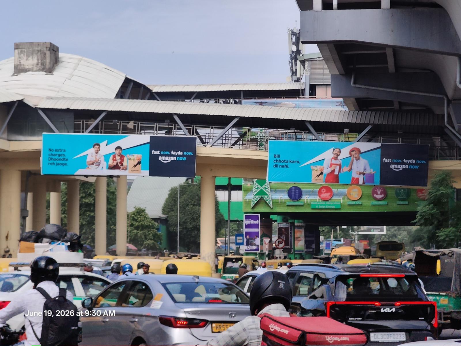 Metro Panel at Mg Road Bristol Hotel, Mg Road towards Iffco Chowk / Golf Course Road, Gurugram - Position 1 photo 1