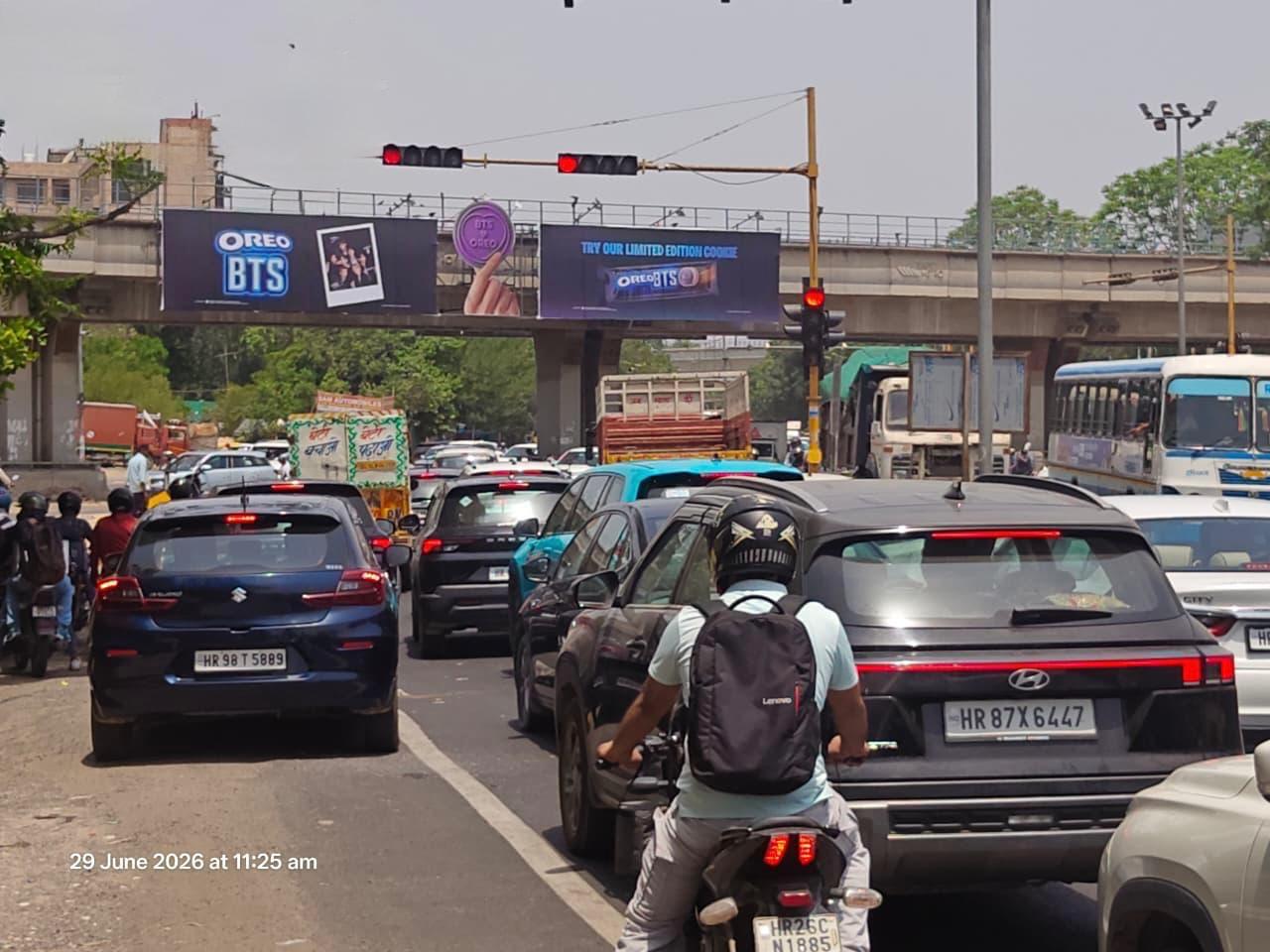 Metro Panel at Golf Course Road, Bristol X-ing, Faridabad towards Bristol Circle / Mg Road, Gurugram photo 1