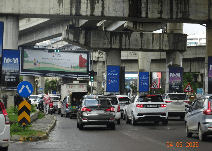 Metro Panel at AIT Chowk, Sector 54, Golf Course Extension towards Golf Course Road / One Horizon / Cyber City, Gurugram photo 1