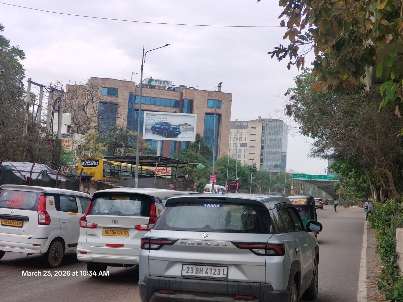 Unipole at Iffco Chowk Metro Station, Mg Road/iffco Chowk towards NH - 8, Gurugram photo 1