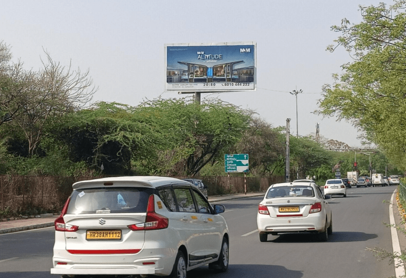 Unipole at Shiv Nadar School, Golf Course Road towards Ghata/faridabad Road, Gurugram photo 1