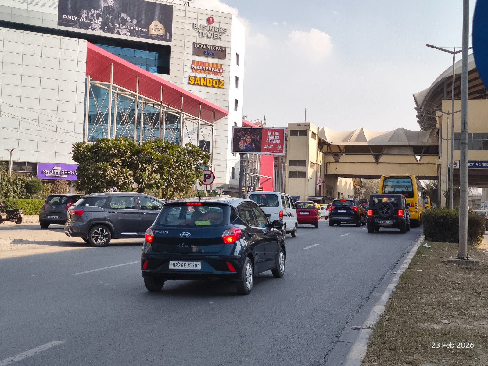 Unipole at Suncity, Towards AIT Chowk/sector 55-56 Metro Station, Gurugram photo 1