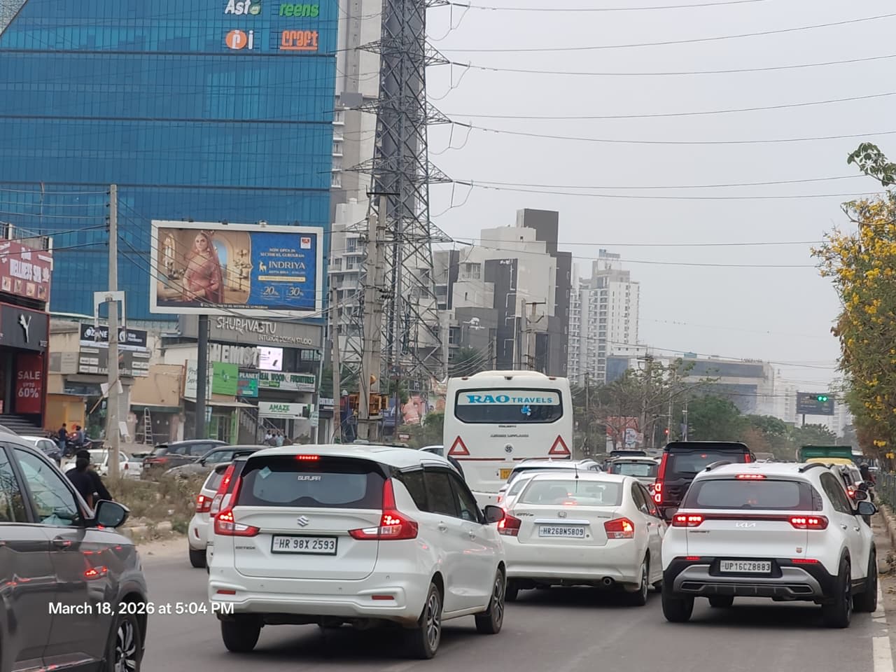 Unipole at Sector 67, Paras Trinity to Aipl Joystreet & M3M Urbana, Gurugram photo 1