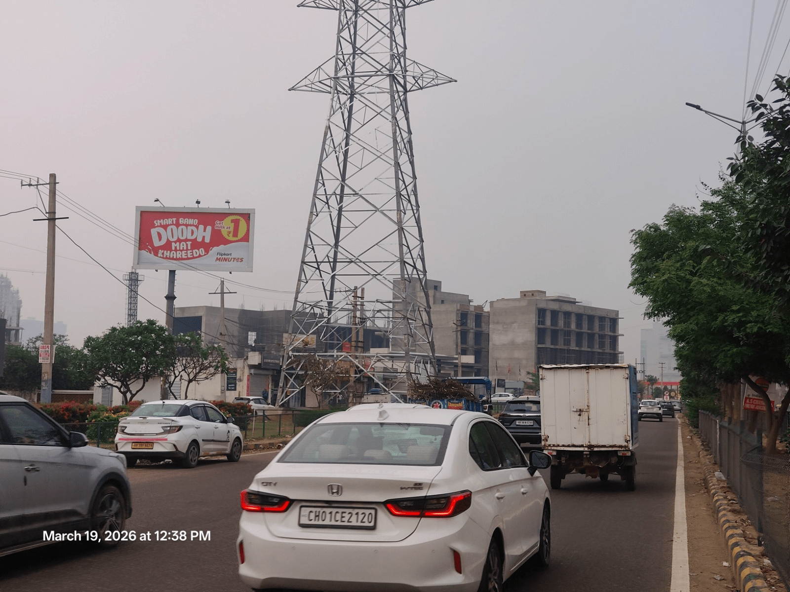 Unipole at Sector 65- After World Mark, From World Mark to Ireo Skyon, Gurugram photo 1