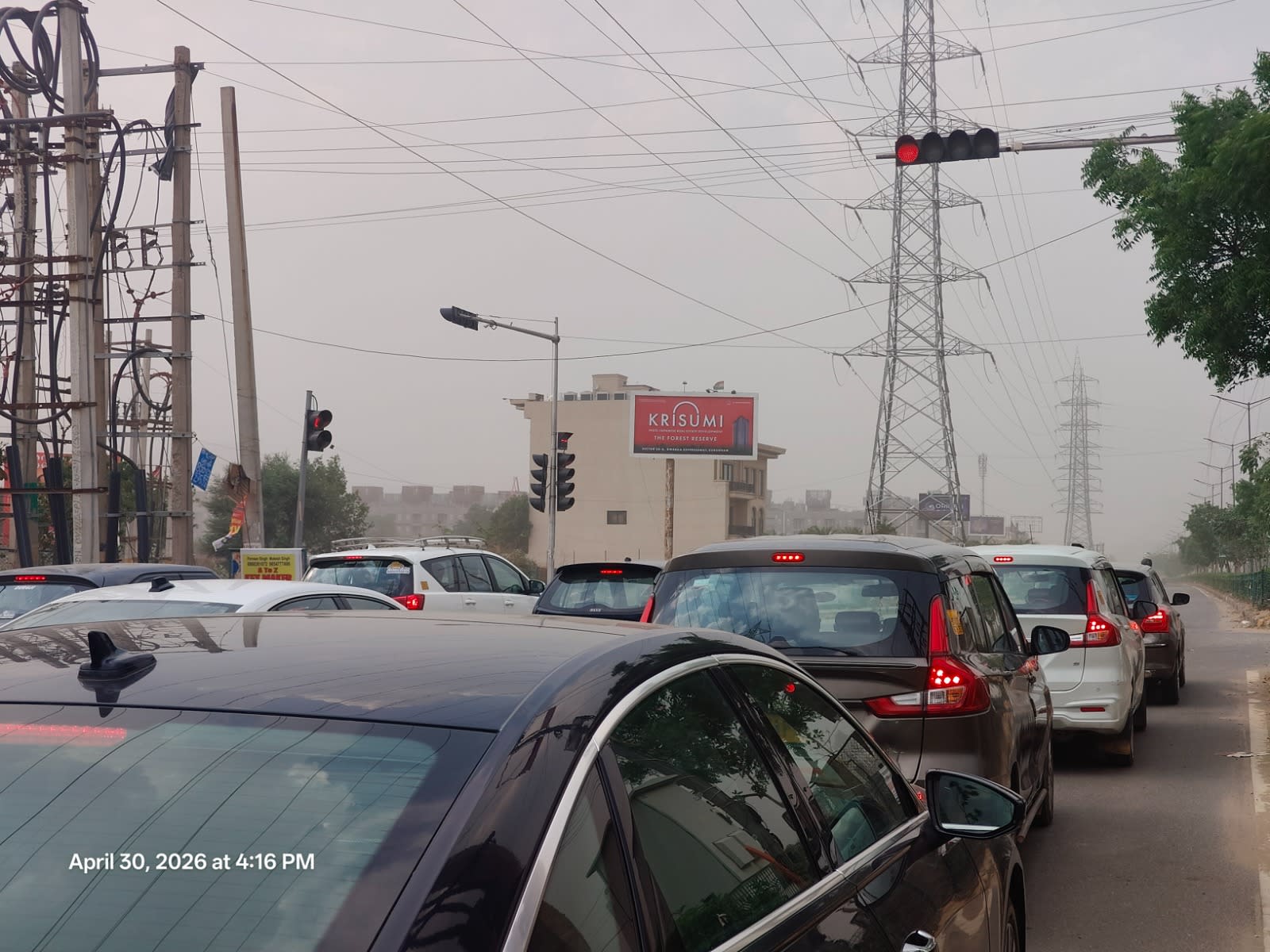 Unipole at Sector 58 - Golf Course Extension Road - Grand Hyatt, Unipole -2, Golf Course Extension Road towards Golf Course Road, Gurugram photo 1