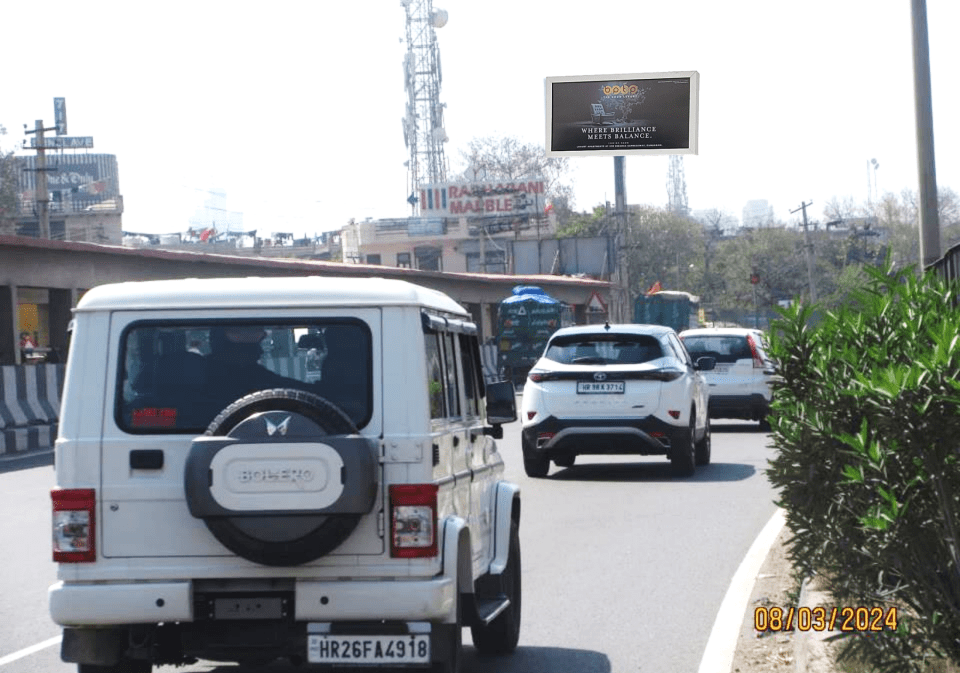Unipole at Haldiram Manesar Toll Sector - 75a, Hero Honda Chowk towards Manesar Toll, Gurugram photo 1