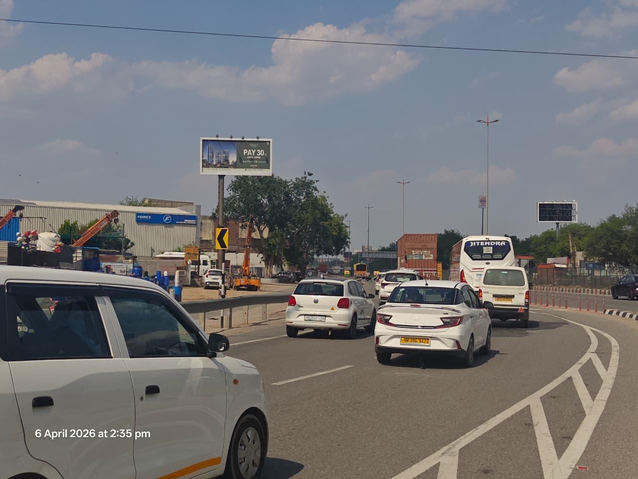 Unipole at Skyview Corporate Park Manesar Toll Sector - 74a, Manesar Toll towards Hero Honda Chowk, Gurugram photo 1