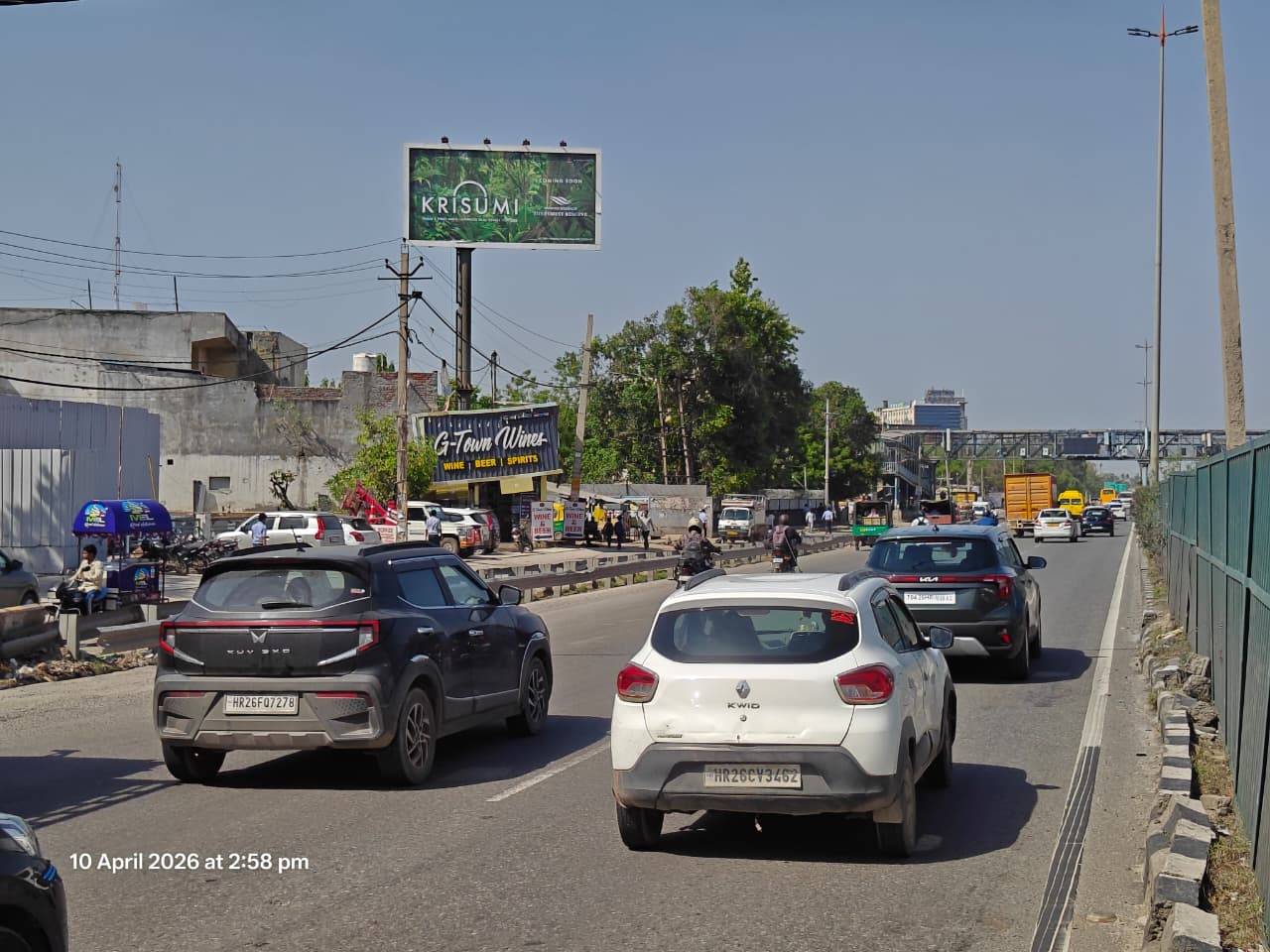 Unipole at Tata Motors Manesar Toll Sector - 35, Manesar Toll towards Hero Honda Chowk, Gurugram photo 1