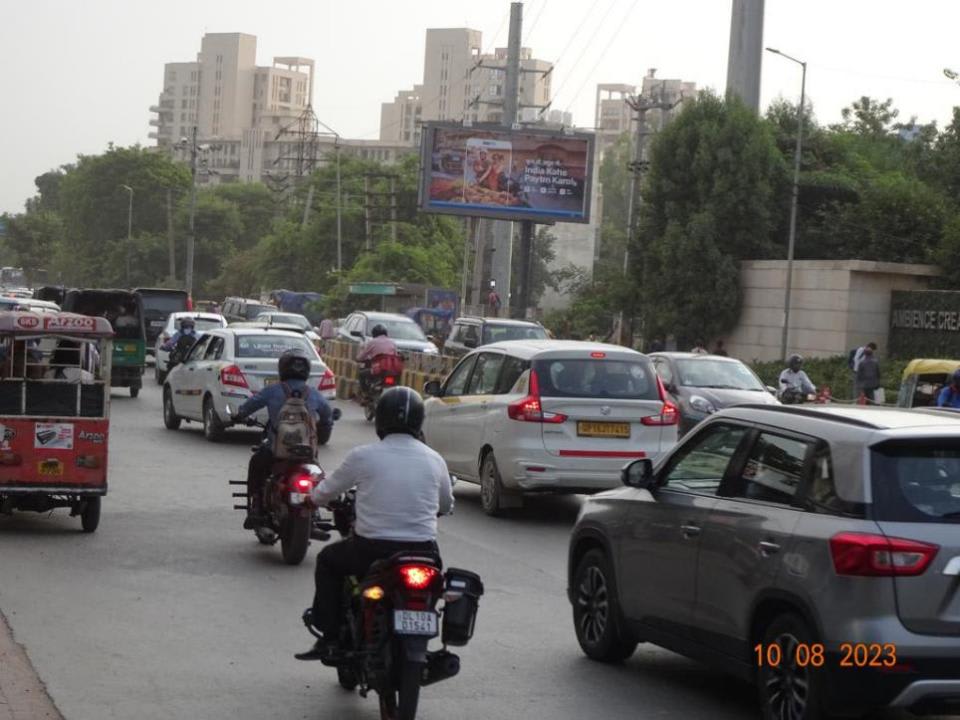 Unipole at Palam Vihar Crossing Sector 22-23 Maruti Factory, Udyog Vihar towards Sector 14, Gurugram photo 1