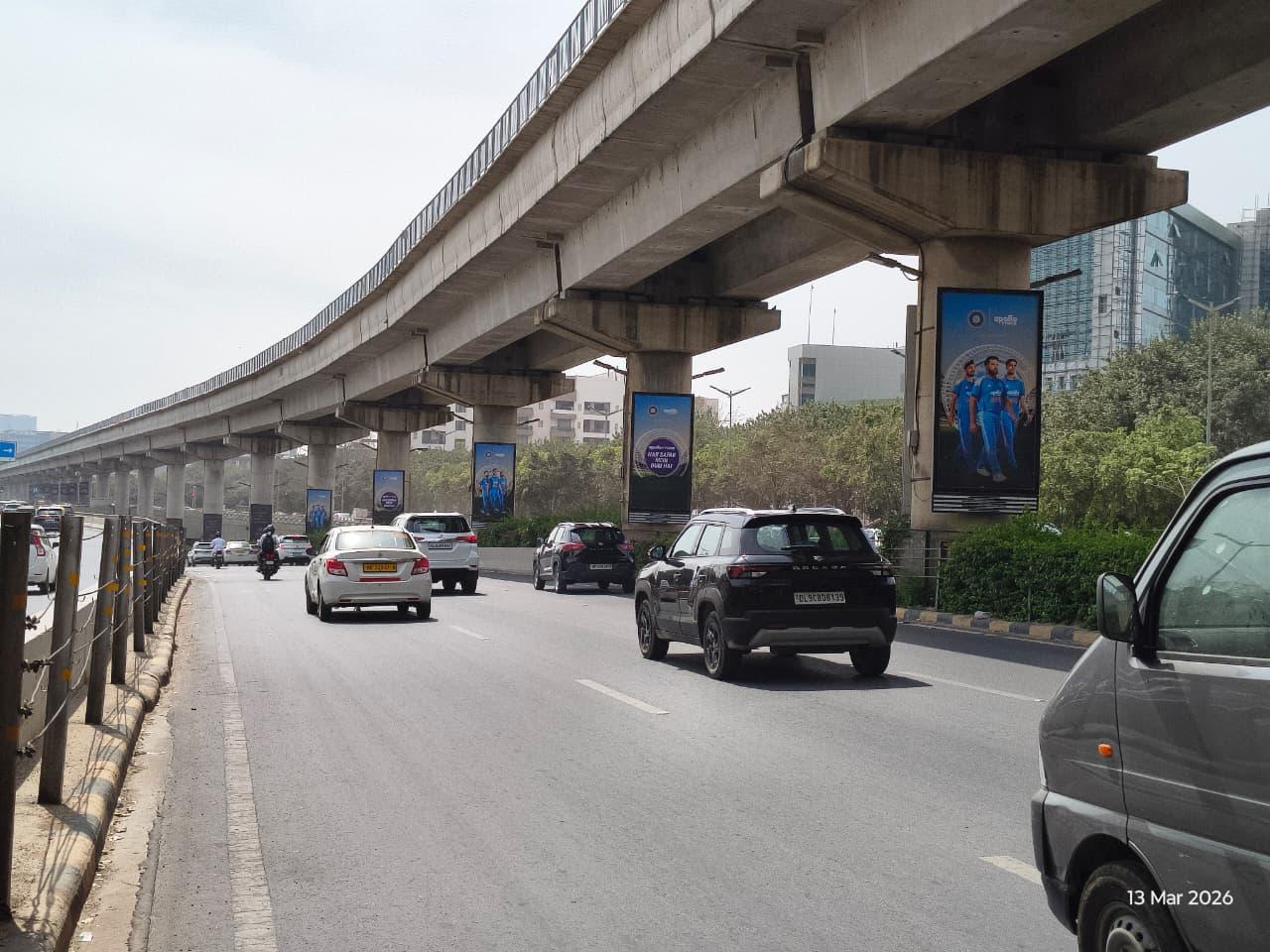 Metro Pillar at Phase - 1 Metro Station, Metro Pillars 40-33, NH-8/cyber City towards DLF One Horizon Center/global Foyer, Gurugram photo 1
