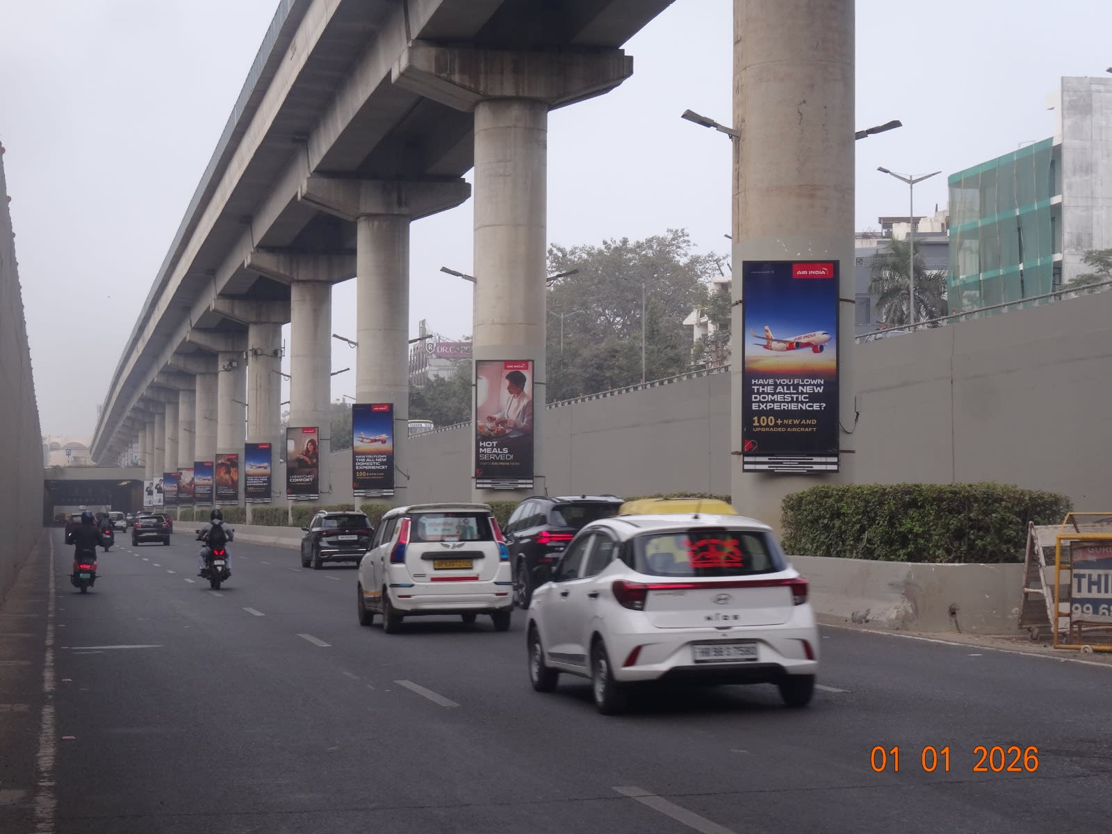 Metro Pillar at Phase - 1 Metro Station, Metro Pillars 62-53, Mega Mall Golf Course Road towards DLF Camellias/ait Chowk, Gurugram photo 1