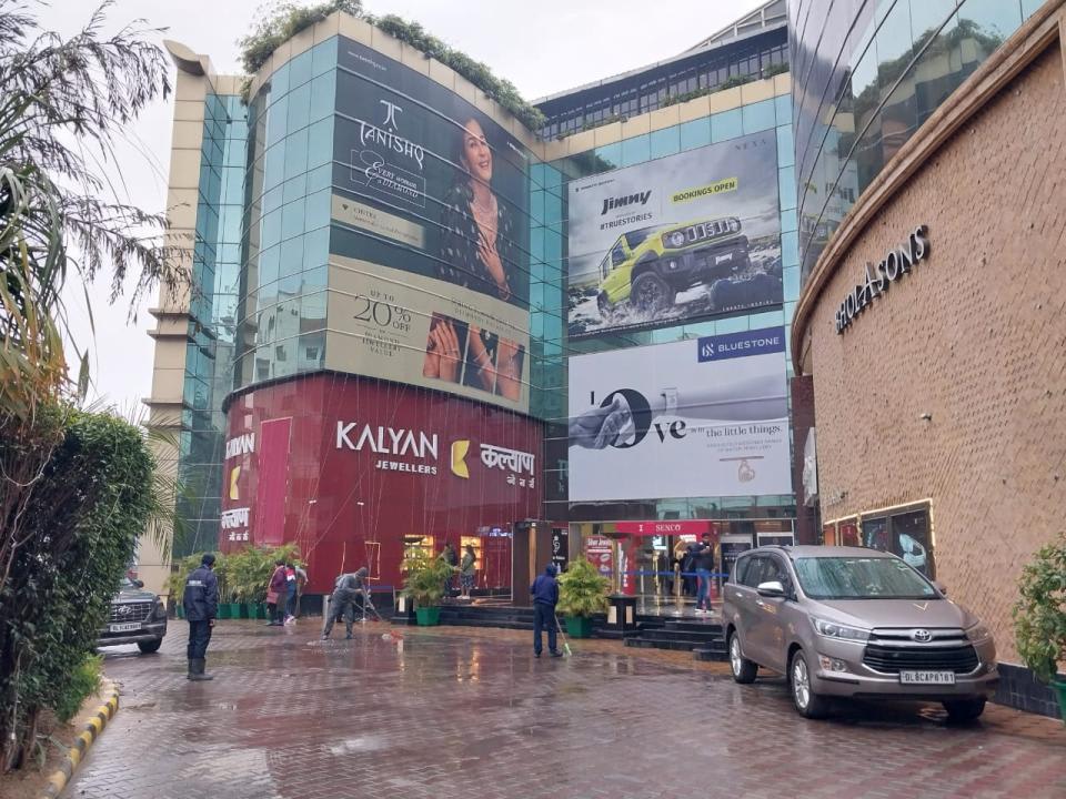 Mall Branding at Gold Souk Mall - Main Entry LHS, Mall Entry, Gurugram photo 1