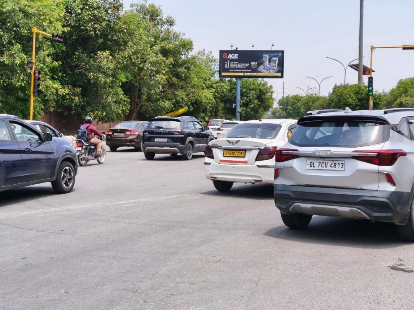 Unipole at Sector 91 towards Advant, Towards Advant, Noida photo 1