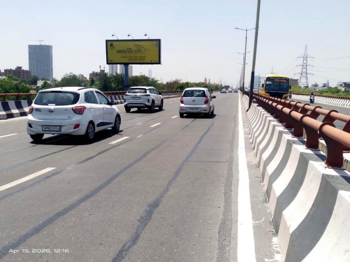 Unipole at Elevated Road Sector 53, Sector 61 to Sector 18, Noida photo 1