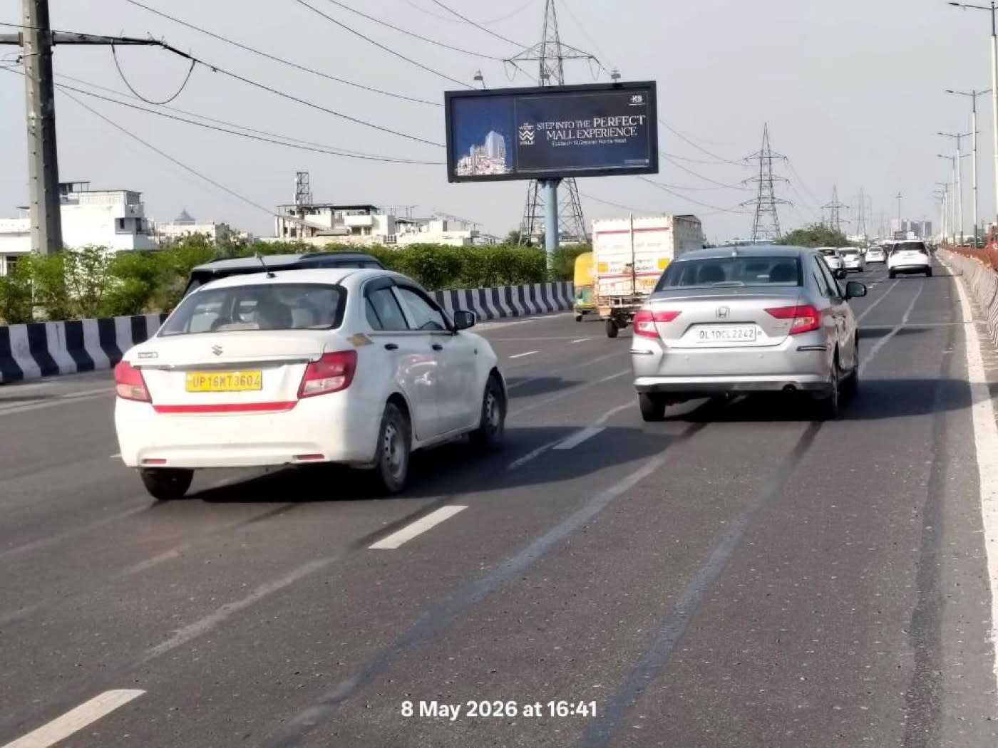 Unipole at Elevated Road Sector 24 NTPC, Sector 18 to Sector 61, Noida photo 1