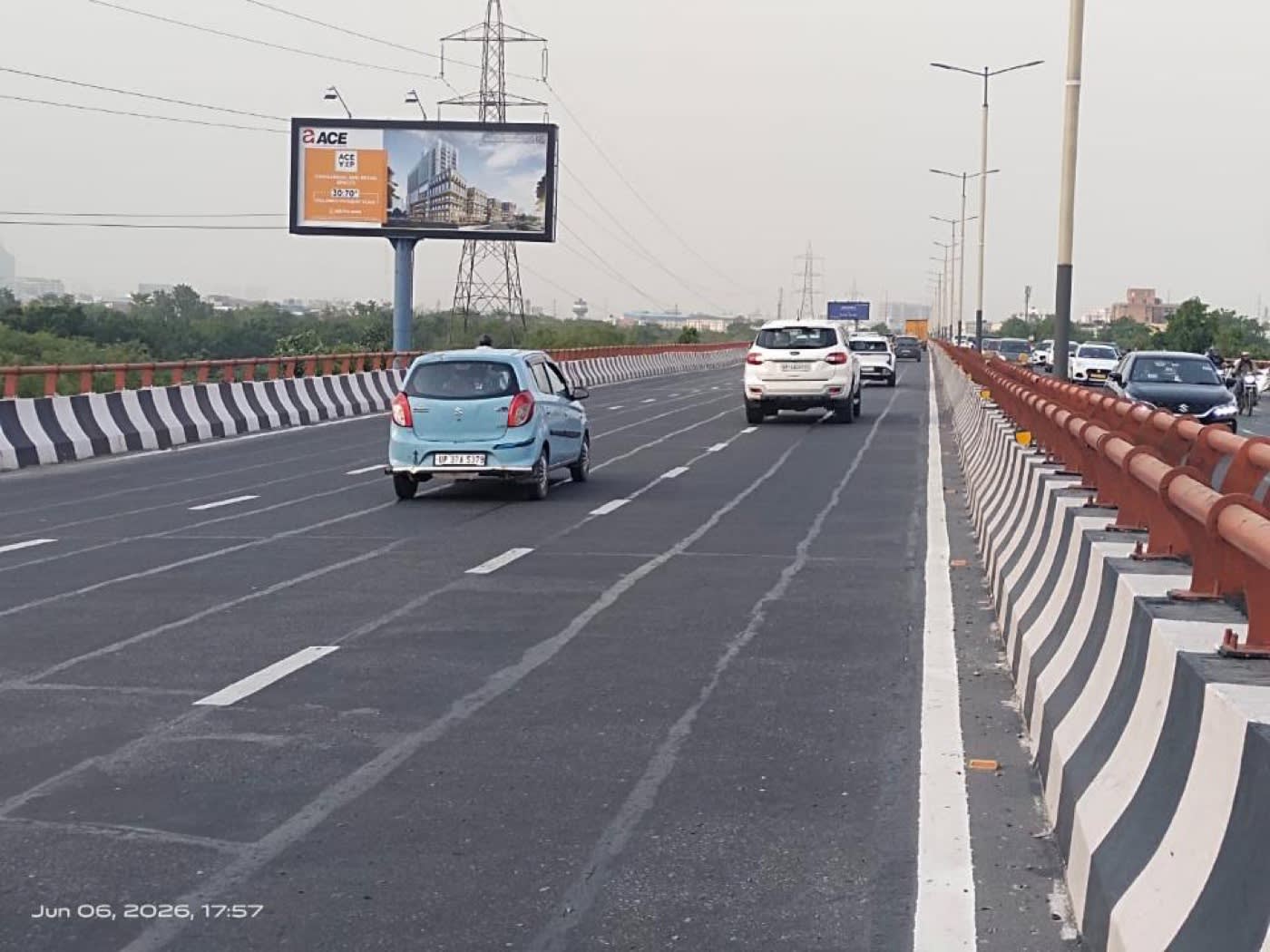 Unipole at Elevated Road Sector 54, Sector 18 to Sector 61, Noida photo 1