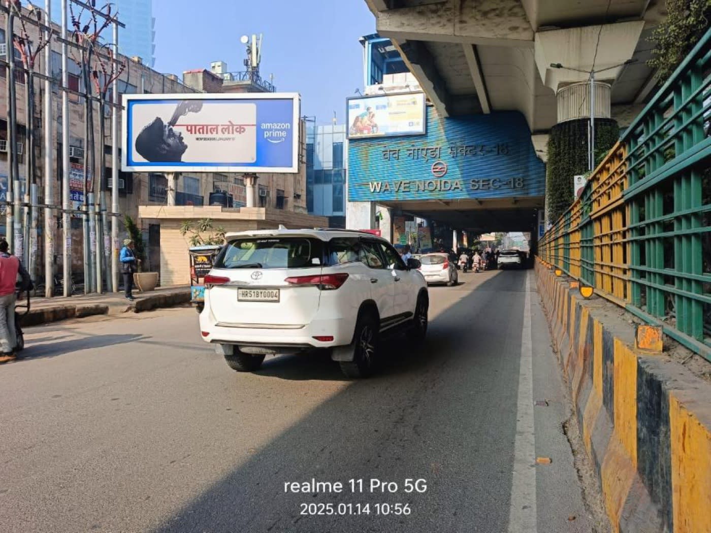 Unipole at Sector 18 Metro Stan Savitri Market, Sector 28 to Sector 19, Noida photo 1