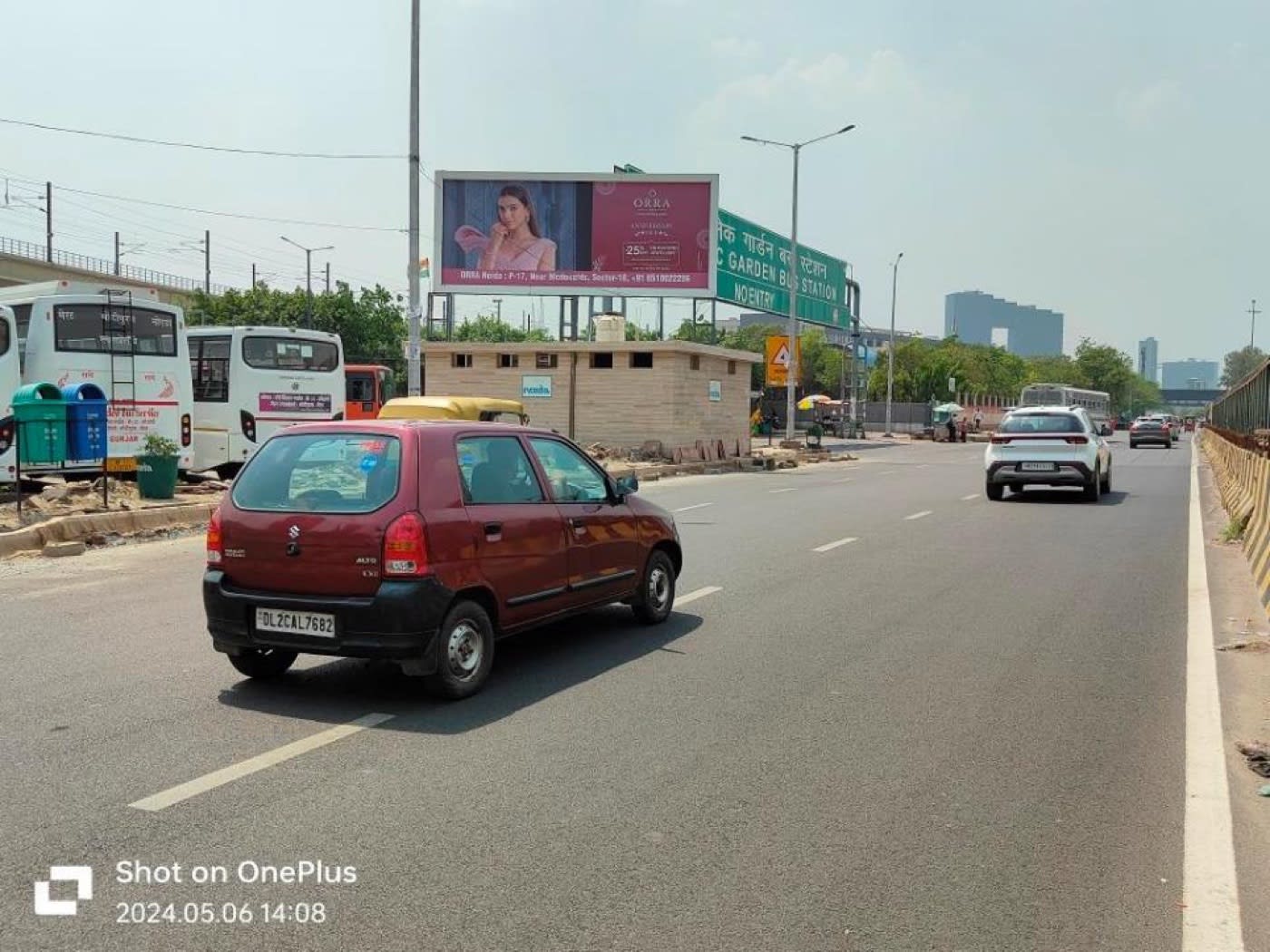 Billboard at Sector 37 Bus Stand, Golf Course to Botanical Garden Metro Stan, Noida photo 1
