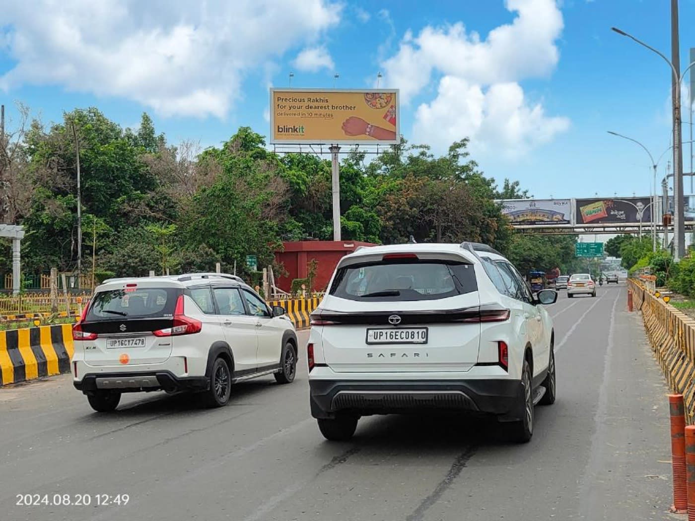 Unipole at Sector 19, Sector 12-22 to Rajnigandha, Noida photo 1